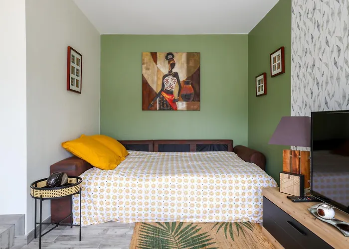 度假居 Le Saint-roch #jardin #paisible *